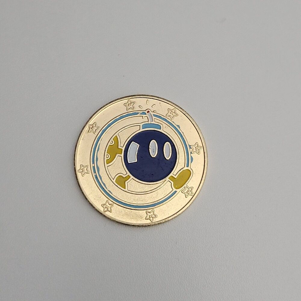 Frankford Candy Super Mario Bob-Omb Nintendo Collectible Souvenir Token 40mm